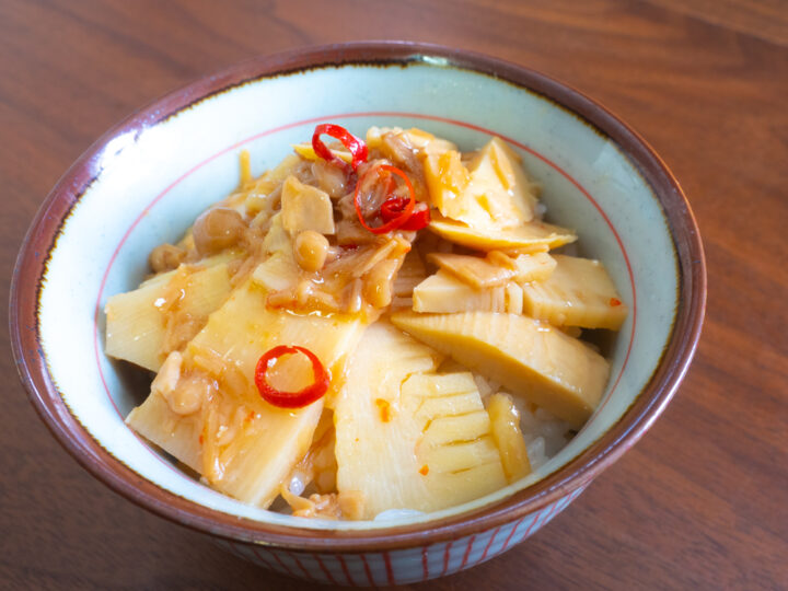 即席でできる！ズボラ飯：メンマ丼