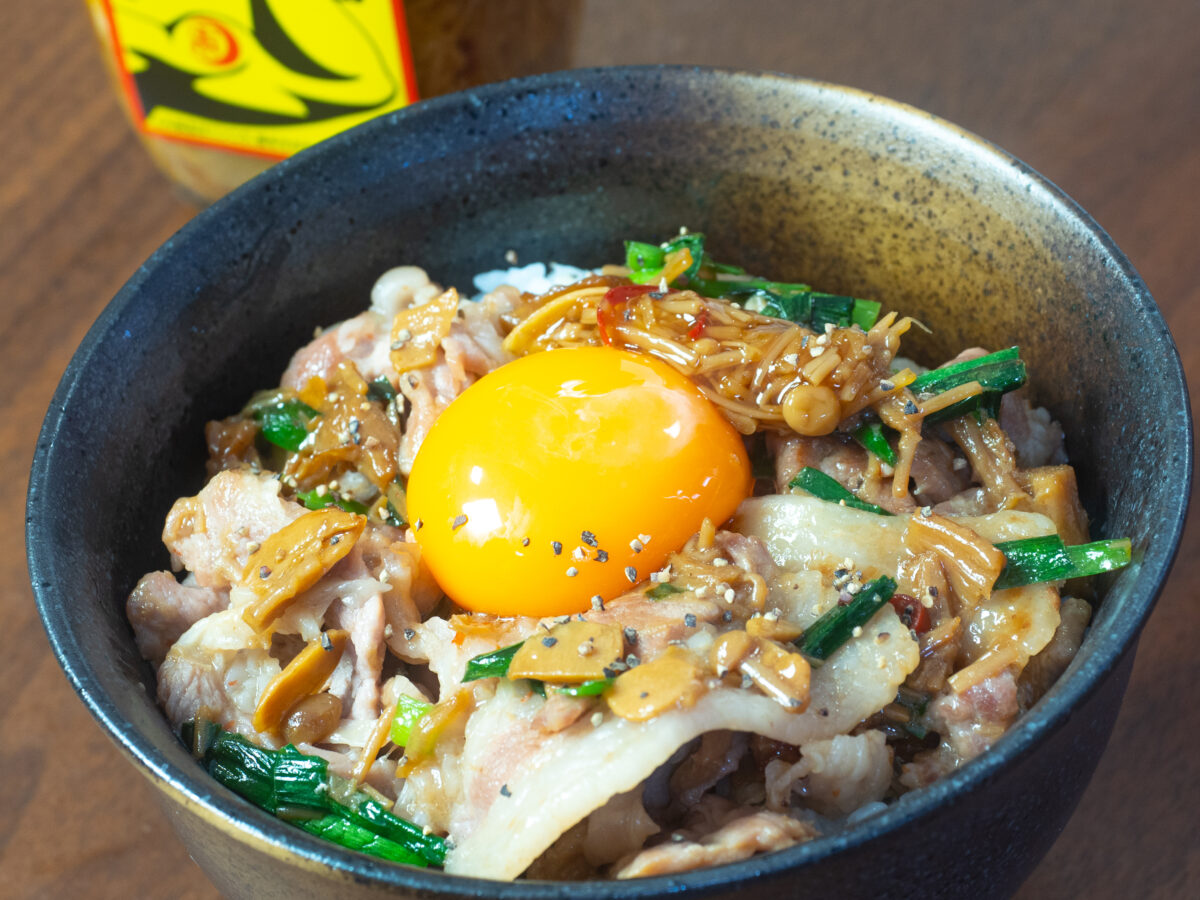 即席でできる！ズボラ飯：スタミナ丼