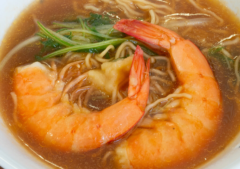 旨辛海老ラーメン　スタイチラーメンのお家ラーメンレシピ